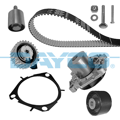 Set distributie potrivit OPEL ASTRA J, ASTRA J GTC, CASCADA, INSIGNIA A, INSIGNIA A COUNTRY, ZAFIRA C; SAAB 9-5 2.0D dupa 2008 (curea + intinzator + pompa apa) [2]