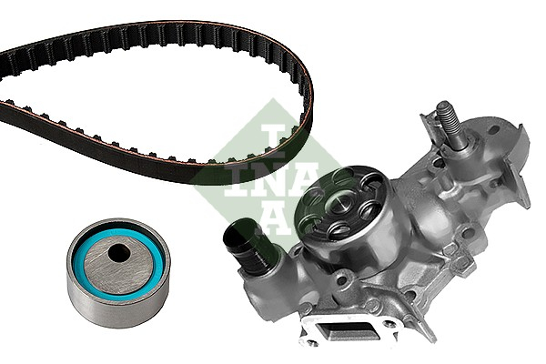 Set distributie potrivit RENAULT CLIO I, CLIO II, CLIO II/HATCHBACK, KANGOO, KANGOO EXPRESS, MEGANE SCÉNIC, TWINGO I, TWINGO II 1.0-1.6 dupa 1996 (curea + intinzator + pompa apa) [2]