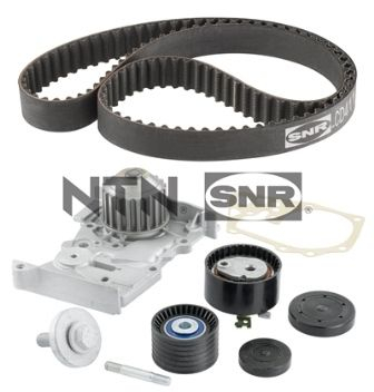 Set distributie potrivit RENAULT CLIO III, FLUENCE, GRAND SCENIC II, GRAND SCENIC III, LAGUNA II, LAGUNA III, MEGANE, MEGANE I 1.6/1.6ALK/1.6LPG dupa 2001 (curea + intinzator + pompa apa) [2]