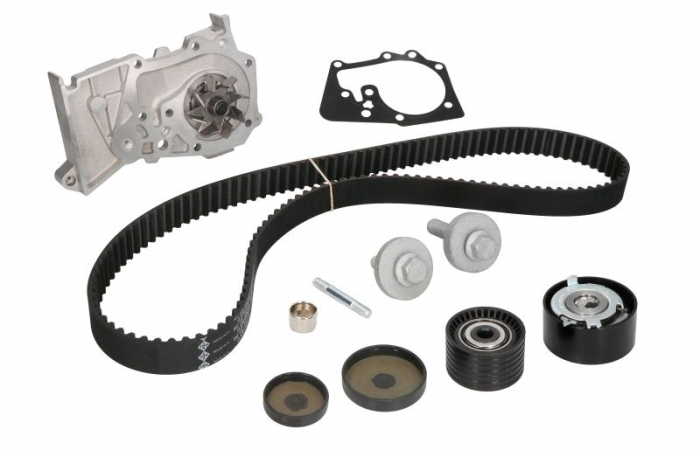 Set distributie (curea + intinzator + Pompa apa) potrivit RENAULT CLIO III, FLUENCE, GRAND SCENIC II, GRAND SCENIC III, LAGUNA II, LAGUNA III, MEGANE, MEGANE I 1.6/1.6ALK/1.6LPG 06.01- [2]