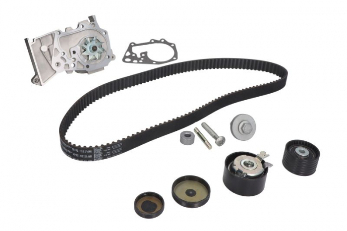 Set distributie (curea + intinzator + Pompa apa) potrivit RENAULT CLIO III, FLUENCE, GRAND SCENIC II, GRAND SCENIC III, LAGUNA II, LAGUNA III, MEGANE, MEGANE II 1.6/1.6ALK/1.6LPG 11.02- [2]