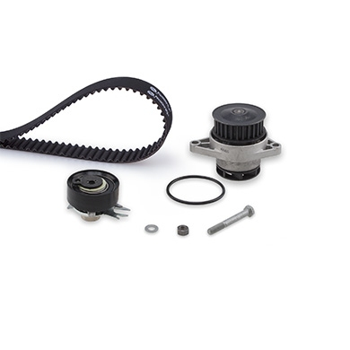 Set distributie potrivit SEAT AROSA, CORDOBA, CORDOBA VARIO, IBIZA II, INCA; VW CADDY II, CADDY II/MINIVAN, GOLF III, POLO 1.3/1.4/1.7D 1991-2004 (curea + intinzator + pompa apa) [2]