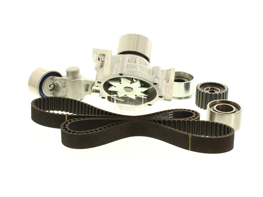 Set distributie potrivit SUBARU FORESTER, LEGACY IV, LEGACY V, OUTBACK 2.0/2.5 dupa 2003 (curea + intinzator + pompa apa) [2]