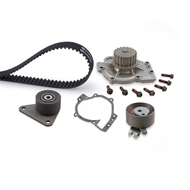 Set distributie (curea + intinzator + Pompa apa) potrivit VOLVO 850, C70 I, S40 I, S60 I, S60 II, S70, S80 I, V40, V70 I, V70 II, XC70 I, XC90 I; FORD MONDEO IV 1.6-2.5 09.93-12.15