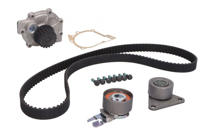 Set distributie (curea + intinzator + Pompa apa) potrivit VOLVO C30, C70 I, C70 II, S40 I, S40 II, S60 I, S60 II, S70, S80 I, S80 II, V40, V50, V60 I, V70 I, V70 II 1.9-2.5ALK 12.95-07.18