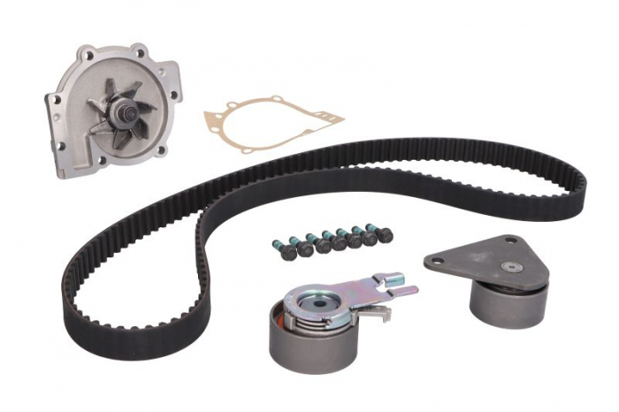 Set distributie potrivit VOLVO C30, C70 I, C70 II, S40 I, S40 II, S60 I, S60 II, S70, S80 I, S80 II, V40, V50, V60 I, V70 I, V70 II 1.9-2.5ALK 1995-2018 (curea + intinzator + Pompa apa) [2]