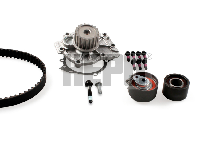 Set distributie (curea + intinzator + pompa apa) potrivit VOLVO C30, C70 II, S40 II, S60 I, S60 II, S80 I, S80 II, V40, V50, V60 I, V70 II, V70 III 2.0D/2.4D/2.4DH 01.01-07.18 [2]
