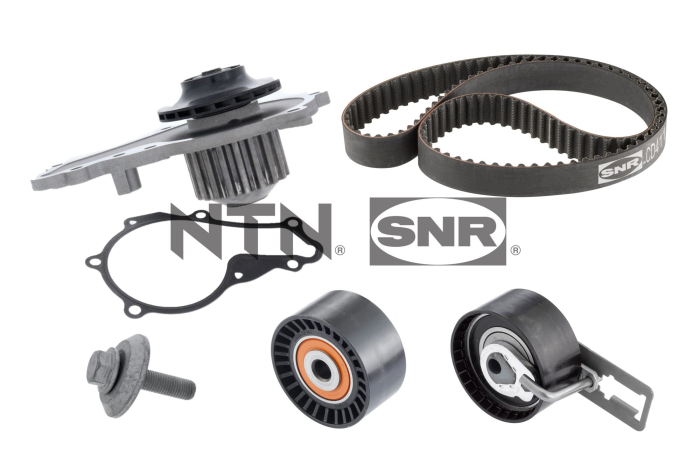 Set distributie potrivit VOLVO C30, S40 II, S60 II, S80 II, V40, V50, V60 I, V70 III; CITROEN BERLINGO, BERLINGO MULTISPACE 1.0-2.0D dupa 2004 (curea + intinzator + pompa apa) [2]