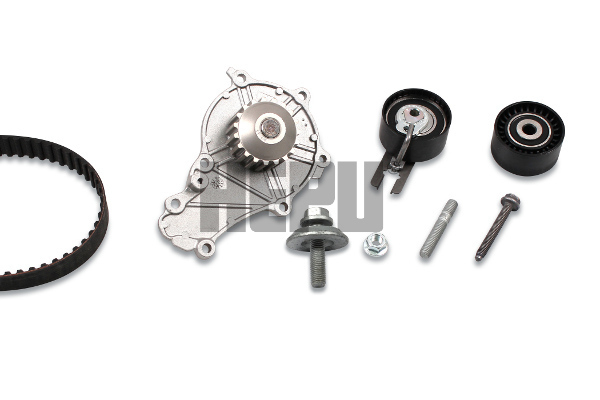 Set distributie (curea + intinzator + pompa apa) potrivit VOLVO C30, S40 II, S80 II, V40, V50, V70 III; CITROEN BERLINGO, BERLINGO MULTISPACE, BERLINGO/MINIVAN, C2, C3 I 1.4D/1.6D 11.01- [2]