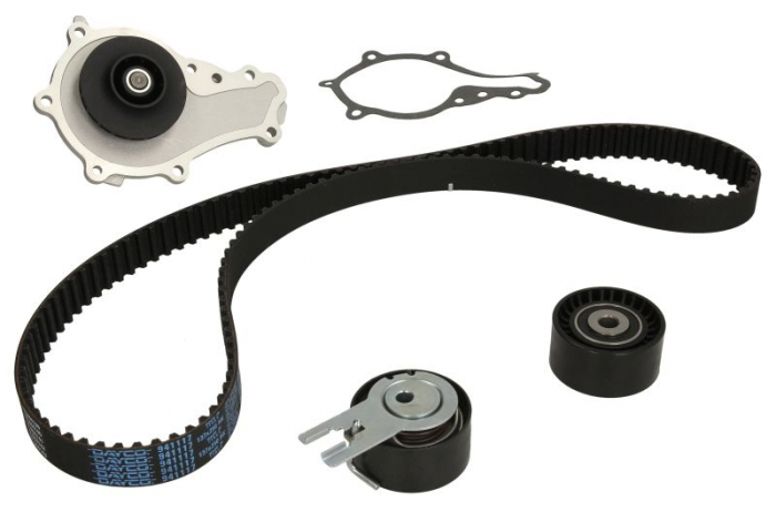 Set distributie potrivit VOLVO C30, S40 II, S80 II, V40, V50, V70 III; CITROEN BERLINGO, BERLINGO MULTISPACE, BERLINGO/MINIVAN, C2, C3 I 1.4D/1.6D dupa 2001 (curea + intinzator + Pompa apa) [2]