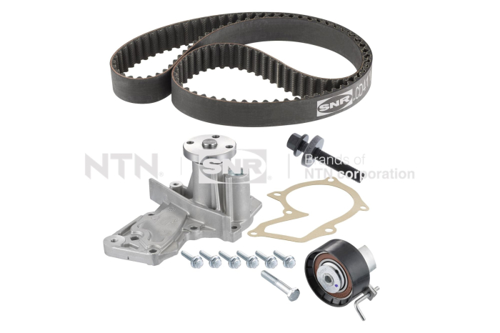 Set distributie (curea + intinzator + pompa apa) potrivit VOLVO C30, S40 II, V50; FORD B-MAX, C-MAX, C-MAX II, COURIER, ECOSPORT, FIESTA V, FIESTA VI, FOCUS C-MAX, FOCUS II 1.2-2.0 10.90- [2]
