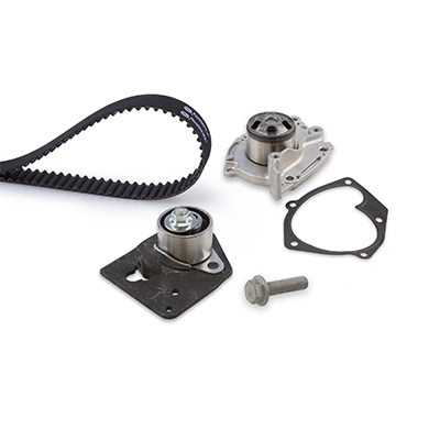 Set distributie potrivit VOLVO S40 I, V40; MITSUBISHI CARISMA, SPACE STAR; NISSAN INTERSTAR, PRIMASTAR; OPEL MOVANO A, VIVARO A 1.9D/2.0 dupa 1997 (curea + intinzator + pompa apa) [2]