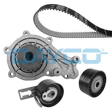 Set distributie potrivit VOLVO S40 II, S60 II, S80 II, V40, V50, V60 I, V70 III; CITROEN BERLINGO, BERLINGO MULTISPACE, BERLINGO/MINIVAN 1.4D/1.6D dupa 2004 (curea + intinzator + pompa apa) [2]