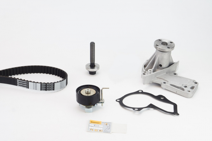 Set distributie (curea + intinzator + Pompa apa) potrivit VOLVO S60 II, S80 II, V40, V60 I, V70 III; FORD C-MAX II, FIESTA VI, FOCUS III, FOCUS III HATCHBACK 1.5 1.6 1.6ALK 04.10-