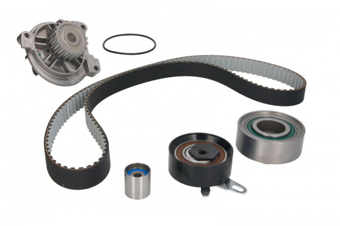 Set distributie (curea + intinzator + Pompa apa) potrivit VW CRAFTER 30-35, CRAFTER 30-50 2.0D 2.5D 04.06-12.16