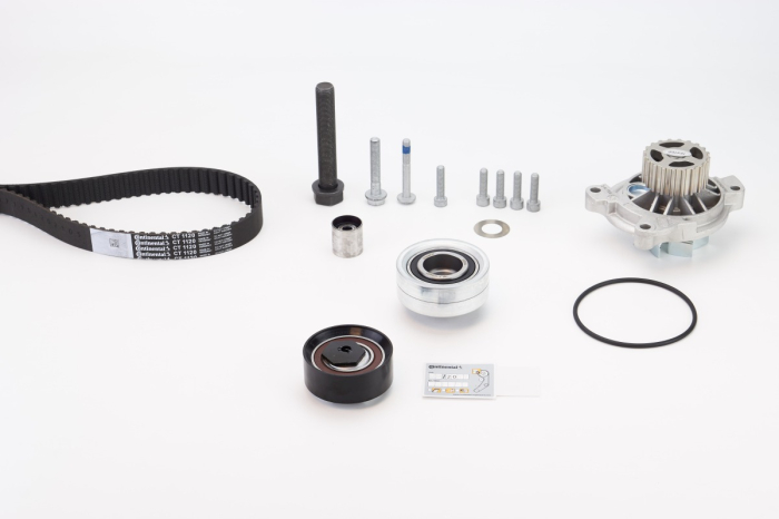 Set distributie (curea + intinzator + pompa apa) potrivit VW CRAFTER 30-35, CRAFTER 30-50 2.5D 04.06-05.13 [2]