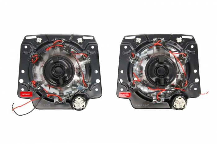 Set faruri stanga/dreapta (H4, manual, fara motor, culoare interior: negru) potrivit VW GOLF II 08.83-12.92 [2]