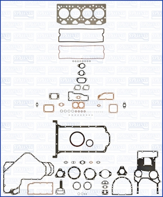 Set garnituri complet motor potrivit CASE IH MX; LANDINI ATLANTIS, ATLAS, GLOBUS, REX REX ORCHARD REX VINEYARD; MASSEY FERGUSON 200, 400, 4000; MC CORMICK V 1004-4 1004-40