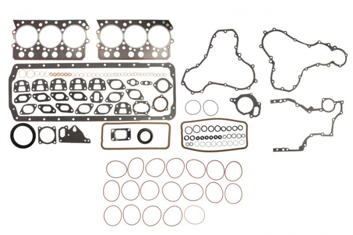 Set garnituri motor potrivit SISU 611D; 612D; 612DS, MASSEY FERGUSON 3600, 3670, 3680, 8140, 8150