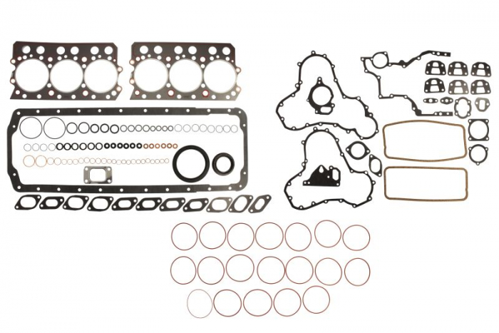 Set garnituri motor potrivit SISU 612D; 612DS, MASSEY FERGUSON 3680; VALMET 8300, 8600