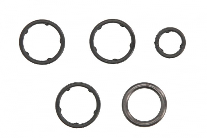 Set garnituri radiator ulei potrivit CITROEN C5 III, C6; FORD USA RANGER; JAGUAR F-PACE, XF I, XF II, XF SPORTBRAKE, XJ; LAND ROVER DISCOVERY IV, DISCOVERY V, RANGE ROVER IV 3.0D 3.0DH 03.09-