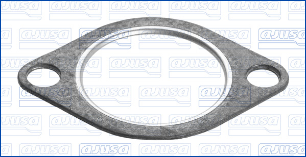Set garnituri sistem evacuare (81x57x1,5mm) potrivit AEBI TRANSPORTER; BOBCAT 800; CATERPILLAR T, V; COMPAIR WR; HOLDER B; LANDINI MF; NEW HOLLAND L 3.152/4.107/4.108 [2]
