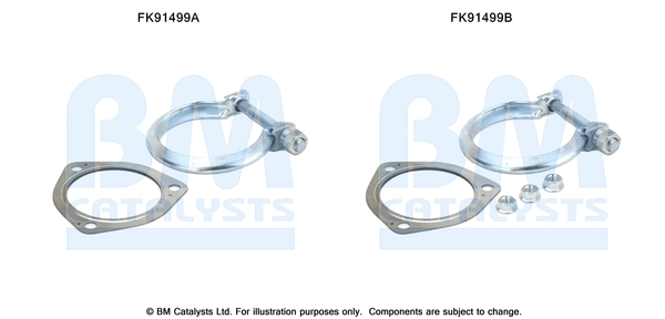 Set montaj esapament potrivit CITROEN C4, C4 GRAND PICASSO I, C4 I, C4 PICASSO I; MINI (R56), (R57), CLUBMAN (R55); PEUGEOT 207, 3008, 308, 308 I 1.6 2006-2016 [3]
