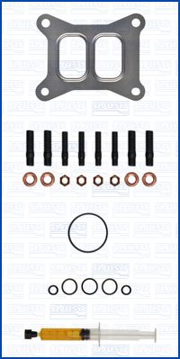 Set montaj turbocompresor (cu garnitura) potrivit AUDI A4 ALLROAD B9, A4 B9, A5, A6 C7, A7, A8 D4, Q5, Q7, Q8; PORSCHE MACAN 2.0-3.0D 06.12-