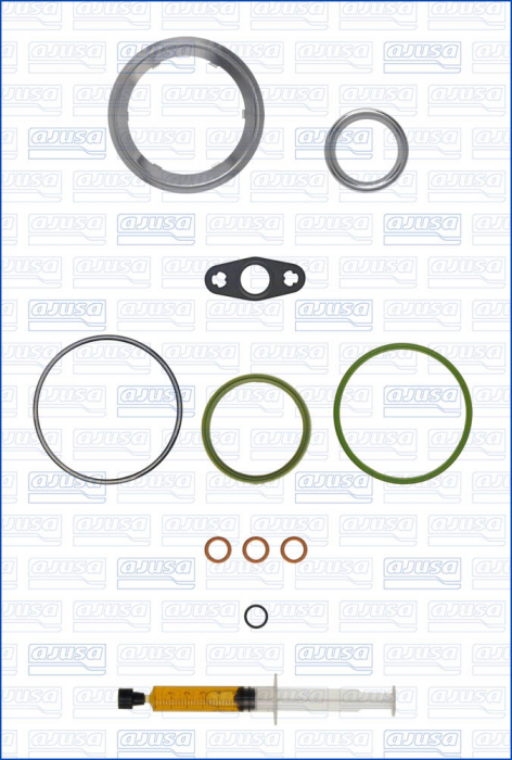 Set montaj turbocompresor (cu garnitura) potrivit BMW 1 (F40), 2 GRAN COUPE (F44); MINI (F55), (F56), (F57), CLUBMAN (F54), COUNTRYMAN (F60) 2.0D 09.13-