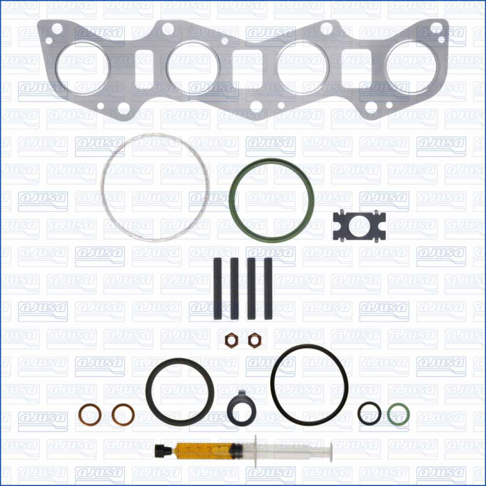 Set montaj turbocompresor (cu garnitura) potrivit VOLVO S60 II, S60 III, S80 II, S90 II, V40, V60 I, V60 II, V90 II, XC40, XC60 II, XC90 II 2.0 2.0H 09.13-