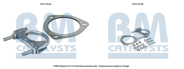 Set montare sistem easpament potrivit AUDI A6 ALLROAD C6, A6 C6 2.7D/3.0D 2004-2011 [2]