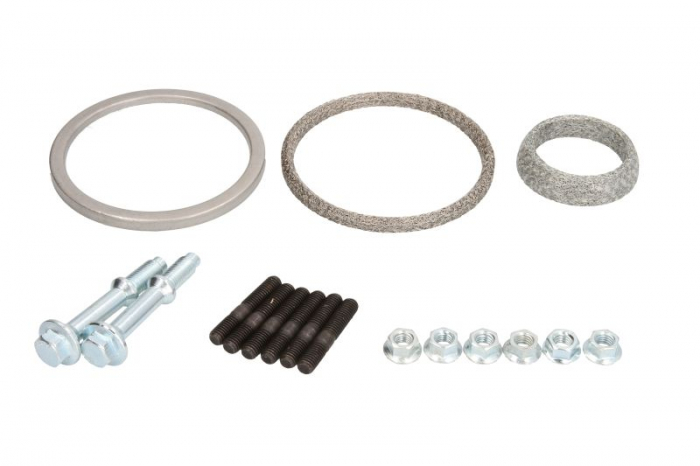 Set montare sistem easpament potrivit NISSAN ALMERA II, ALMERA TINO, PRIMERA 1.5 1.6 1.8 2000-2008