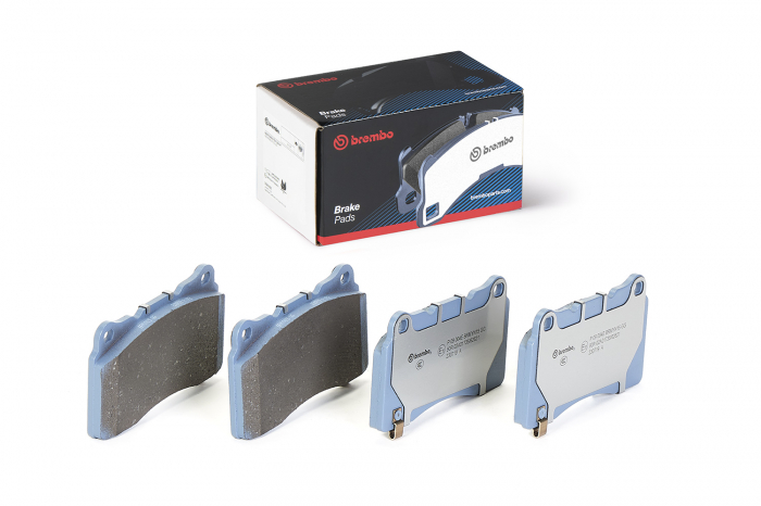 Set placute frana Fata (cu un tampon de amortizare pentru vehicule electrice; fara optionale), potrivit TESLA MODEL 3, MODEL S, MODEL X Electric 09.12- [2]