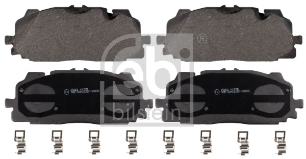 Set placute frana Fata potrivit AUDI A4 ALLROAD B9, A4 B9, A5, A6 ALLROAD C8, A6 C8, A7, A8 D5, E-TRON, Q3, Q5, Q7, Q8; BENTLEY BENTAYGA; VW TOUAREG 1.4-Electric 01.15- [3]