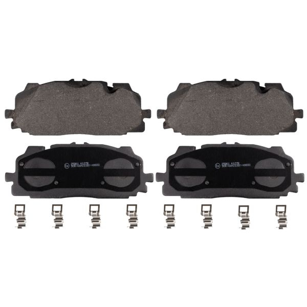 Set placute frana Fata potrivit AUDI A4 ALLROAD B9, A4 B9, A5, A6 ALLROAD C8, A6 C8, A7, A8 D5, E-TRON, Q3, Q5, Q7, Q8; BENTLEY BENTAYGA; VW TOUAREG 1.4-Electric 01.15- [2]