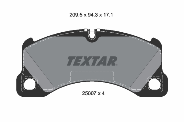 Set placute frana Fata potrivit AUDI E-TRON GT; BENTLEY FLYING SPUR; PORSCHE CAYENNE, MACAN, PANAMERA, PANAMERA SPORT TURISMO, TAYCAN, TAYCAN CROSS TURISMO 2.0-Electric 08.04- [3]