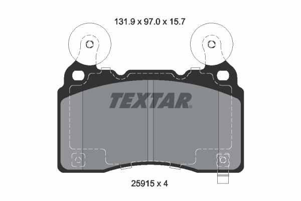 Set placute frana Fata potrivit CADILLAC CT6, CTS; CHEVROLET CAMARO, CORVETTE; OPEL INSIGNIA B, INSIGNIA B COUNTRY, INSIGNIA B GRAND SPORT; TESLA MODEL S 1.5-Electric 09.09-