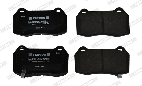 Set placute frana Fata potrivit NISSAN 350Z; TESLA MODEL X 3.5/Electric 09.02- [4]