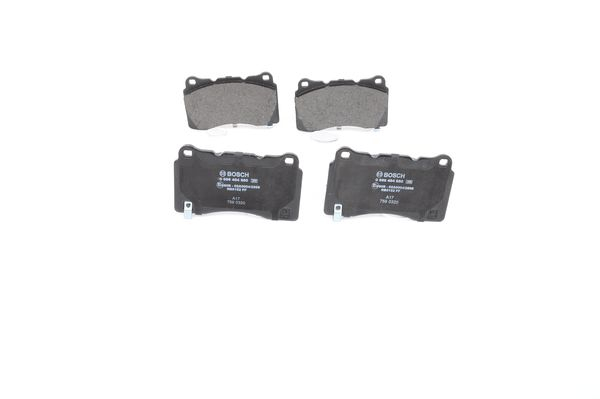 Set placute frana Fata/Spate potrivit CADILLAC ATS; CHEVROLET CAMARO; DODGE VIPER; FORD GT; OPEL ASTRA J; TESLA MODEL S, MODEL X 1.7D-Electric 01.03- [4]