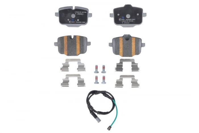 Set placute frana Spate (cu suplimente; cu un tampon de amortizare; pentru vehicule electrice), potrivit BMW IX3 (G08) Electric 09.20-