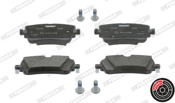Set placute frana Spate (cu suplimente), potrivit AUDI A6 ALLROAD C8, A6 C8, A7, A8 D5, E-TRON, E-TRON GT, Q7, Q8; LAMBORGHINI URUS; VW TOUAREG 2.0-Electric 01.15- [2]