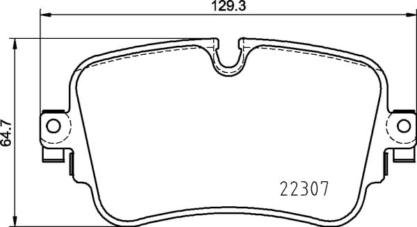 Set placute frana Spate (cu suruburi de ghidare a etrierului de frana), potrivit AUDI A6 ALLROAD C8, A6 C8, A7, A8 D4, A8 D5, E-TRON, Q7, Q8; LAMBORGHINI URUS; VW TOUAREG 2.0-Electric 01.15-