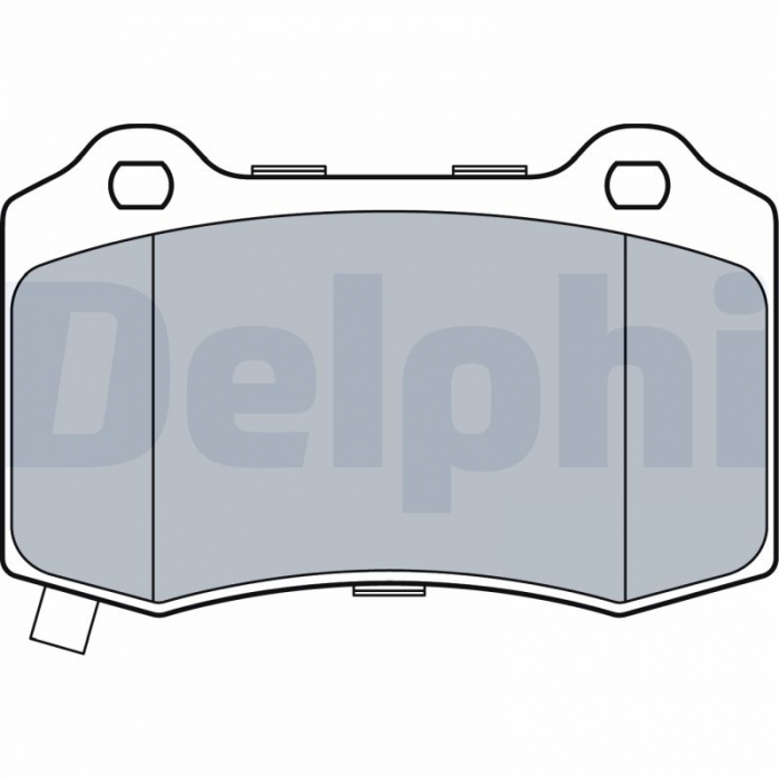 Set placute frana Spate potrivit CHEVROLET CAMARO; CHRYSLER 300C; DODGE CHALLENGER, CHARGER; JEEP GRAND CHEROKEE, GRAND CHEROKEE III, GRAND CHEROKEE IV; TESLA MODEL X 3.0D-Electric 03.06- [2]