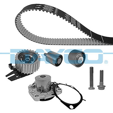 Set pompa apa + curea dintata potrivit ALFA ROMEO GIULIA, STELVIO; JEEP COMPASS, RENEGADE 1.6D/2.0D/2.2D 07.14- [3]