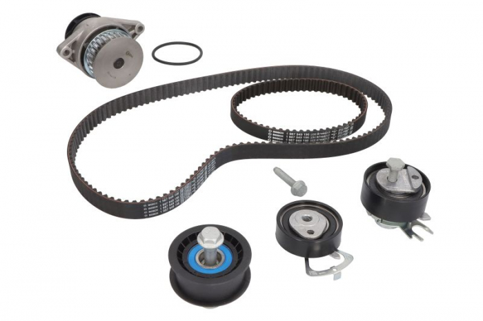 Set pompa apa + curea dintata potrivit AUDI A2; SEAT LEON, TOLEDO II; VW BORA, BORA I, GOLF IV, LUPO I, POLO, POLO III 1.6 09.98-06.06