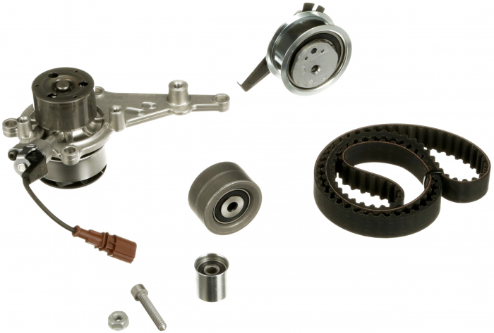 Set pompa apa + curea dintata potrivit AUDI A3, A3 ALLSTREET, A4 ALLROAD B9, A4 B9, A5, A6 ALLROAD C8, A6 C8, A7, Q2, Q3, Q5; CUPRA FORMENTOR 2.0D 2.0DH 08.14-