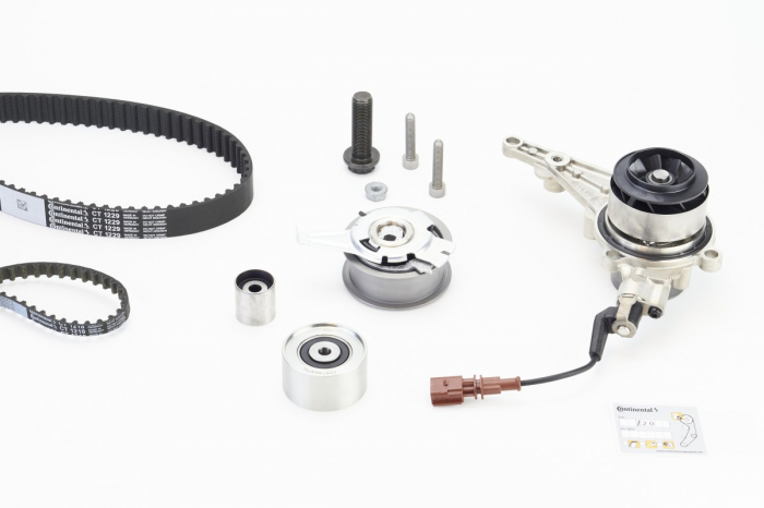 Set pompa apa + curea dintata potrivit AUDI A3, A4 ALLROAD B9, A4 B9, A5, A6 ALLROAD C8, A6 C8, A7, Q2, Q3, Q5; CUPRA FORMENTOR; FORD TRANSIT CONNECT V761 MINIVAN; SEAT ATECA 2.0D 2.0DH 11.14-
