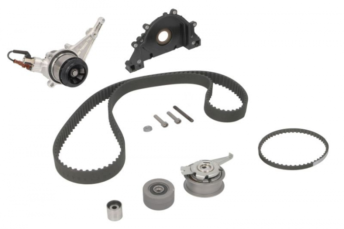 Set pompa apa + curea dintata potrivit AUDI A3, A4 ALLROAD B9, A4 B9, A5, A6 ALLROAD C8, A6 C8, A7, Q2, Q3, Q5; CUPRA FORMENTOR; SEAT ATECA, LEON, LEON SPORTSTOURER, TARRACO 2.0D/2.0DH 11.14- [2]