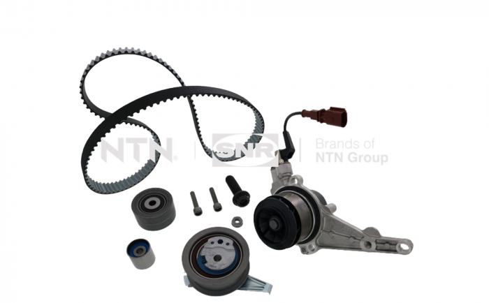 Set pompa apa + curea dintata potrivit AUDI A3, A4 ALLROAD B9, A4 B9, A5, A6 ALLROAD C8, A6 C8, A7, Q2, Q3, Q5; FORD TOURNEO CONNECT V761 NADWOZIE WIELKO 2.0D 2.0DH 11.14-