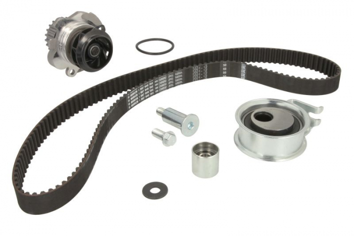 Set pompa apa + curea dintata potrivit AUDI A3, A6 C5, TT; SEAT ALHAMBRA, LEON, TOLEDO II; SKODA OCTAVIA I; VW BORA, BORA I, GOLF IV, NEW BEETLE, SHARAN 1.8 09.96-12.10 [2]